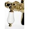 Kingston Brass CC6015T2 Clawfoot Tub Faucet with Hand Shower, Polished Brass CC6015T2 - alternate 2